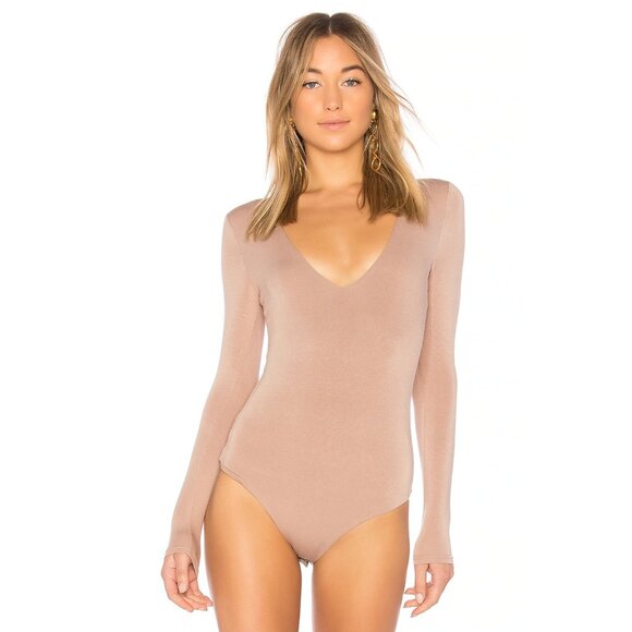 Privacy Please Akron Bodysuit in Hazelnut - Picture 2 of 5